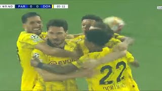 MHummels goal vs PSG  PSG vs Dortmund 01 Highlights All Goals  02 [upl. by Sinclair]