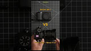 RICOH GRIII VS FUJI XT5 [upl. by Hgielhsa]