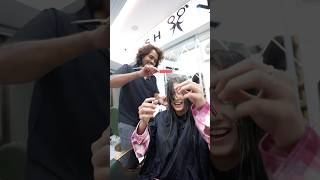 hairstyle shanuzzsalon hair haircuttingstyle reels salon haircare hairtransformation shanuz [upl. by Attennek905]