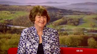 Pam Ayres on her television program her book amp the Cotswolds UK  BBC News  16th September 2021 [upl. by Atul145]