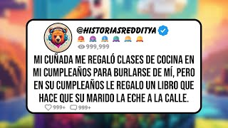 Mi CUÑADA me Regaló Clases de Cocina en mi Cumpleaños para Burlarse de mí pero en Su Cumpleaños [upl. by Norga314]