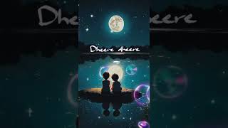 Dheere Dheere Naino Ko Dheere Dheere  saibo song  WhatsApp Status  lyrics  full screen [upl. by Analla]