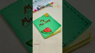 Mini Diary Idea 📔 ytshorts trending craft papercraft minidairy diarymaking art newsongs [upl. by Stuckey40]