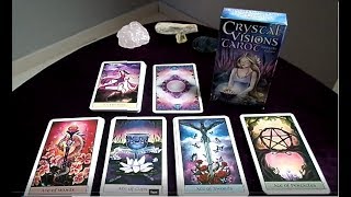 Présentation du Crystal Visions Tarot [upl. by Okajima]