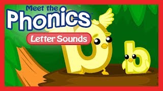 Meet the Phonics Letter Sounds  b [upl. by Amerak]