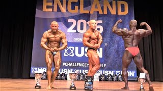 NABBA England 2016  Masters Over 40 Awards [upl. by Ahsemak]