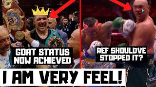 RIGGED For Fury Oleksandr Usyk DESTROYS Tyson Fury Becomes Undisputed Full Fight Reaction [upl. by Janaye]