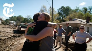 A North Carolina Mountain Town’s Residents Return To Devastation [upl. by Faustine]