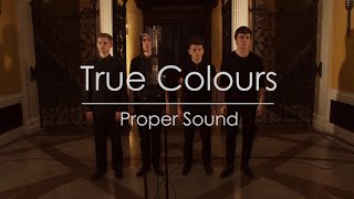 True Colours  Proper Sound Barbershop Quartet [upl. by Arimas]