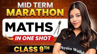 ICSE CLASS 9 MATHS in One Shot 🔥 Term 1  Force Marathon Series  ICSE Wallah [upl. by Ahsina]