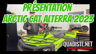 Arctic Cat Alterra 600 2023 Présentation [upl. by Nyrtak]