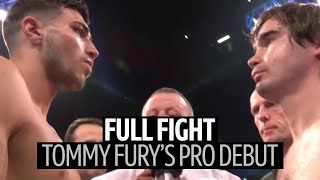 Full Fight Tommy Furys professional boxing debut [upl. by Nnylsaj]