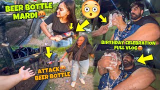 Beer Bottle Attack🤬 on my New Thar  Birthday Celebration Full Vlog😍 Preparation for Ladakh Ride [upl. by Vanthe]