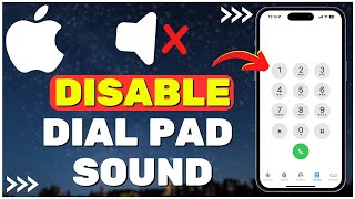 How To Disable Mute Dial Pad Sound on iPhone [upl. by Beane]