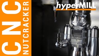 CNC machined Nutcracker  hyperMILL  EMUGE FRANKEN [upl. by Dailey]