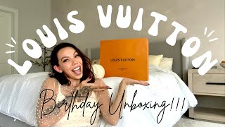 Celebrating my Birthday  Louis Vuitton Unboxing  Speedy 20 [upl. by Elvia]