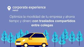 Carpooling corporativo en LATAM by PARSO [upl. by Lannie883]