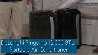 DeLonghi Pinguino 12000 BTU Portable Air Conditioner Review [upl. by Tufts]