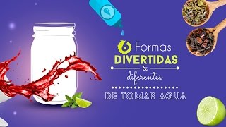 Tomar agua 💦 6 formas divertidas y diferentes [upl. by Anasus]