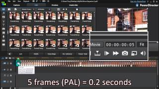 PowerDirector Image Sequence Video Tutorial [upl. by Philippe]