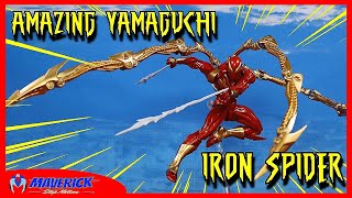 Iron Spider Amazing Yamaguchi  La MEJOR posibilidad pero la PEOR estética  Unboxing en Español [upl. by Atival432]