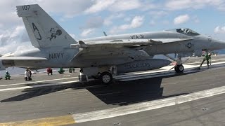 My Visit to an Active Aircraft Carrier With Narration [upl. by Mochun]