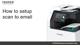 How to setup scan to email [upl. by Oisacin]