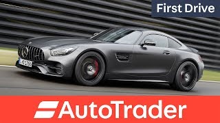 Mercedes AMG GT C Coupe 2017 first drive review [upl. by Odranoel]