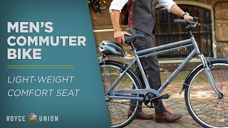 Commuter Bike For Men 2018  Royce Union RMX Gray [upl. by Miharbi]