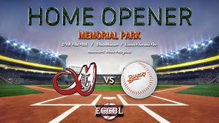 ECCBL Baseball Mercer Mammoths vs Quakertown Blazers [upl. by Margaret]