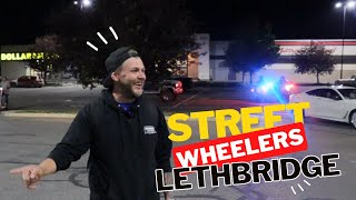 Cops Bust Up Parking Lot Car Meet  Street Wheelers Lethbridge 2024 [upl. by Ennybor788]