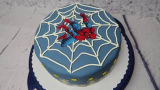 Spiderman GeburtstagsTorte Birthday Cake [upl. by Arenahs]