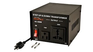 Top 5 Best Voltage Converter Transformer Reviews in 2022 [upl. by Bat]