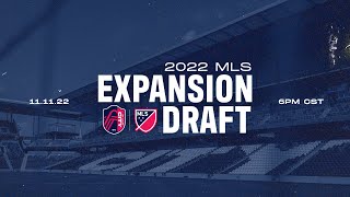 2022 St Louis CITY SC x MLS Expansion Draft [upl. by Asenad]