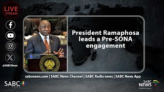 President Cyril Ramaphosa engages with youth in a preState of the Nation engagement [upl. by Coke586]