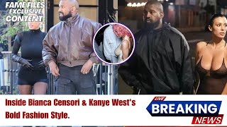 Inside Bianca Censori amp Kanye Wests Bold Fashion Evolution [upl. by Rosane942]