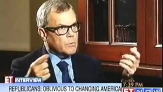 ET Interview In conversation with Martin Sorrell CEO WPP Group  Part 1 [upl. by Ahsiret]