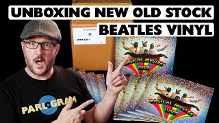 Unboxing 1967 NEWOLDSTOCK Beatles VINYL  From Original Factory Box [upl. by Hauser]