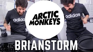 Tocando Arctic Monkeys  BRIANSTORM en Bateria Eléctrica ALESIS NITRO MESH DRUM COVER AlesisNitro [upl. by Derriey]