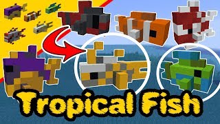 Minecraft tropical fish  Minecraft Statue  Minecraft Fish PS4 XBox PC Pocket Edition Switch [upl. by Thistle]