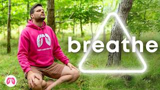 5 Min FeelGood Breathing Exercise  Triangle Breathwork [upl. by Cotter]