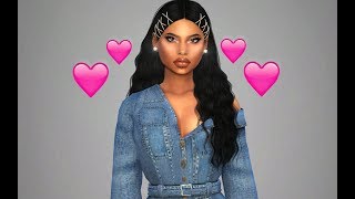 THE SIMS 4 ¦ CAS INSTAGRAM BADDIE  DOWNLOAD SIM [upl. by Jobina]