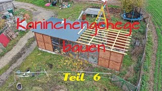 Kaninchengehege bauen 6 Und weiter gehts [upl. by Leno]