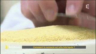 Comment la semoule estelle fabriquée   La Quotidienne [upl. by Eetsud855]