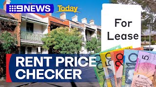 New online tool gives NSW renters realtime prices for similar properties  9 News Australia [upl. by Leid]