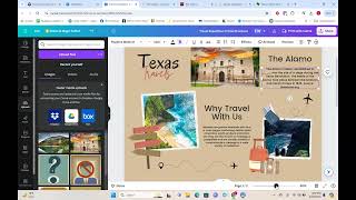 How to Make a Travel Brochure with Canva [upl. by Gabriel994]