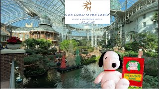 GAYLORD OPRYLAND RESORT  Merry Snoopy Christmas Scavenger Hunt  Nashville Tennessee [upl. by Caty]