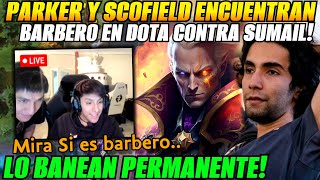 😲Parker y Scofield contra Sumail Darkmago y Sacred en stream😲encuentran barbero [upl. by Notsirk]