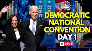 LIVE Democratic National Convention 2024 in Chicago  Kamala Harris  Joe Biden  DNC 2024  N18G [upl. by Mischa]