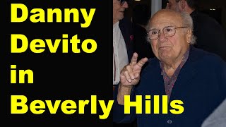 Danny DeVito spotted in Beverly Hills 2024 [upl. by Anaidirib]